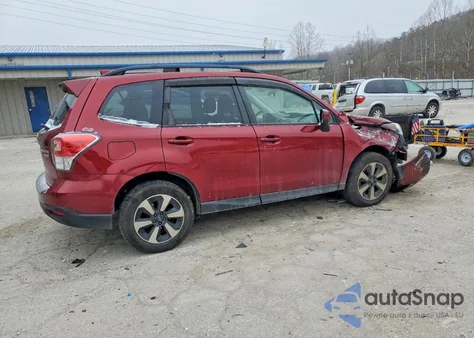 2017 Subaru Forester 2.5I Premium z USA, uszkodzony, nr VIN JF2SJAGC0HH800890